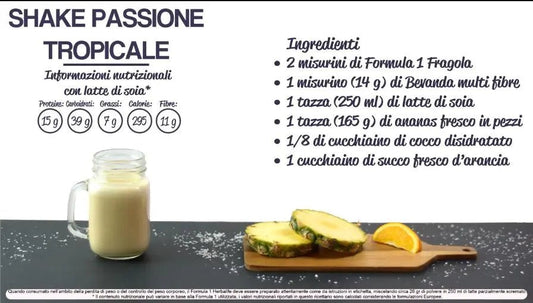 Shake passione tropicale - Prodotti Herbalife Online